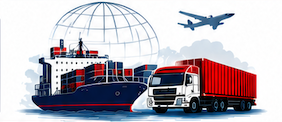 Logistics illustration